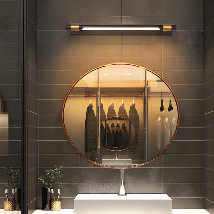 120° Rotatable Metallic Strip LED Bath Bar Dimmable Vanity Light. 18.9''/24.8'' L