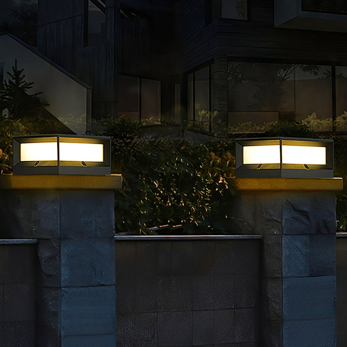Nordic Solar Pathway Light - Modern LED Ground Light for Walkways, Gardens, and Patios