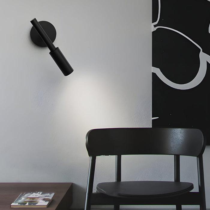 1-Light COB Adjustable Tubino Wall Light. 3-Step Dimming