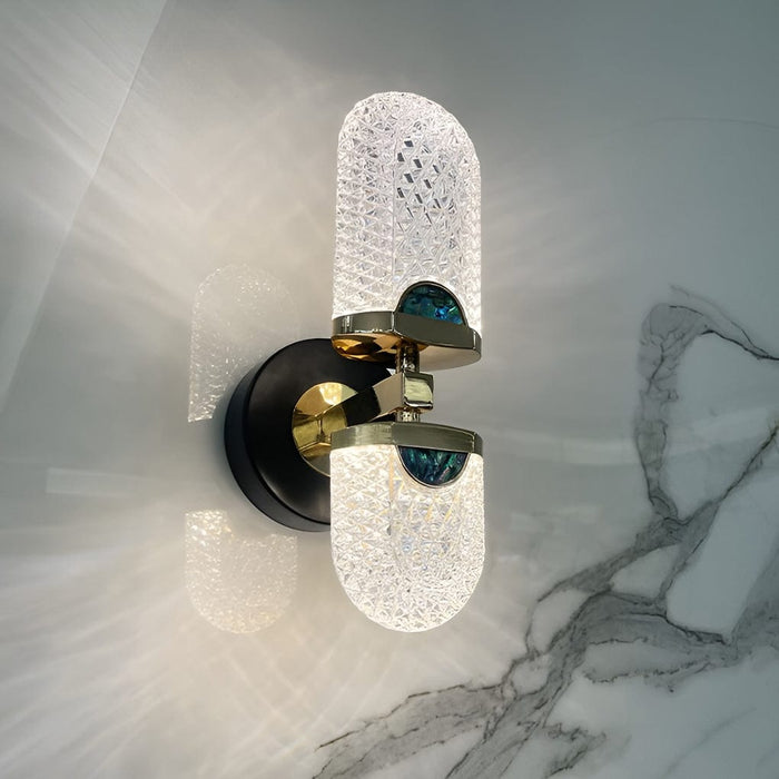 Creative Up and Down Lights Three Step Dimming Light LED Modern Wall Sconces