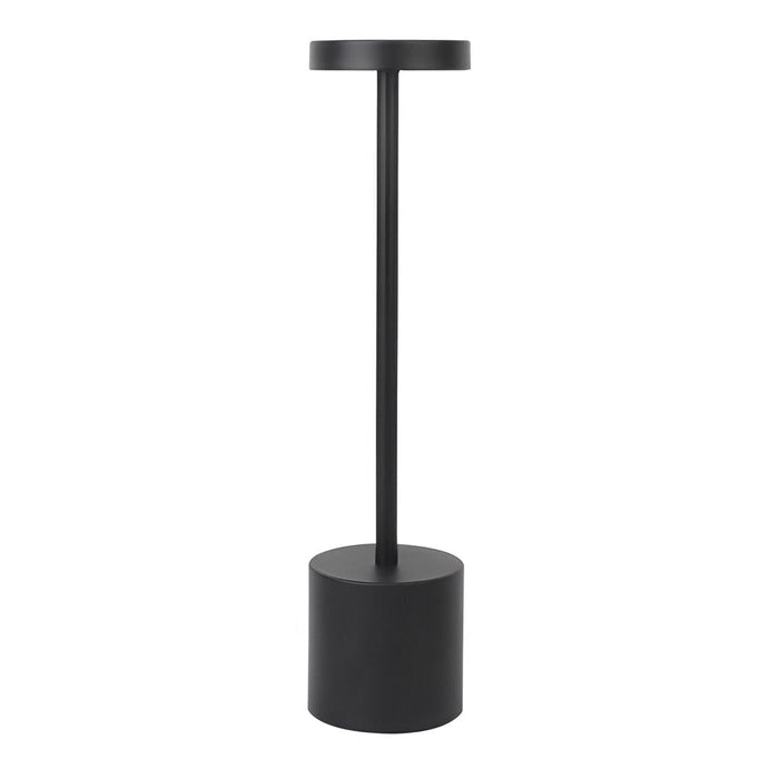 Electroplating Iron Rechargeable Portable Table Lamp LED Dimming Cordless Reading Light