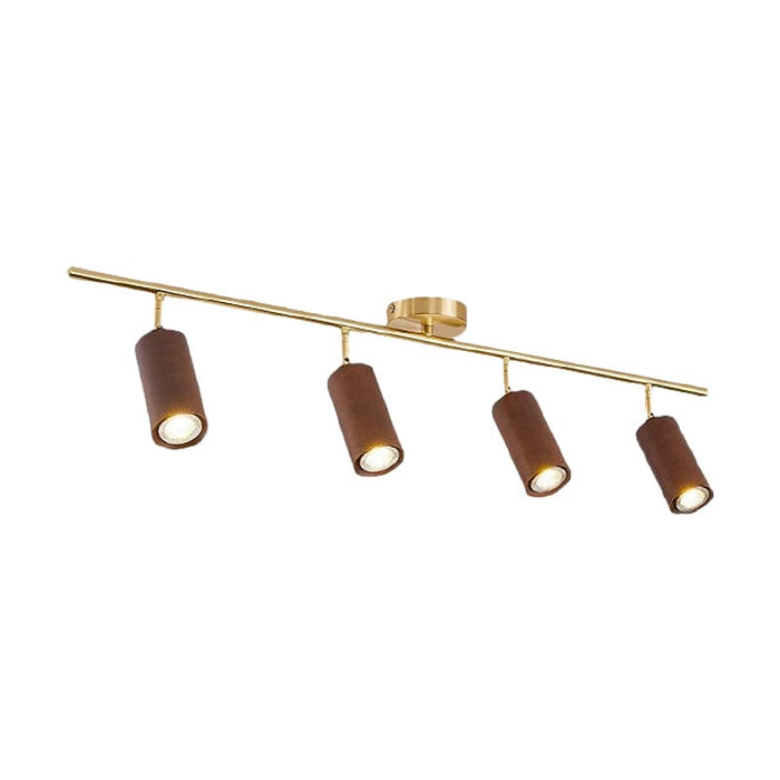 Adjustable 1/4 Lights Three Step Dimming Japanese-Style Ceiling Spotlights