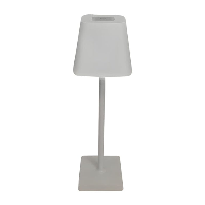 Square Portable Type C Rechargeable Integrated LED Table Lamp Touch-dimming Reading Light