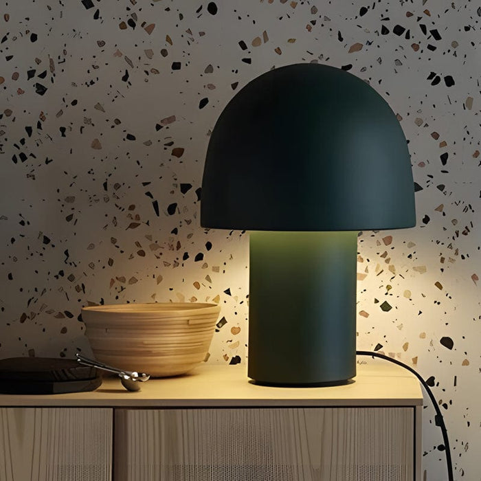 Touch-Control Modern Aluminum Murano Mushroom Table Lamp