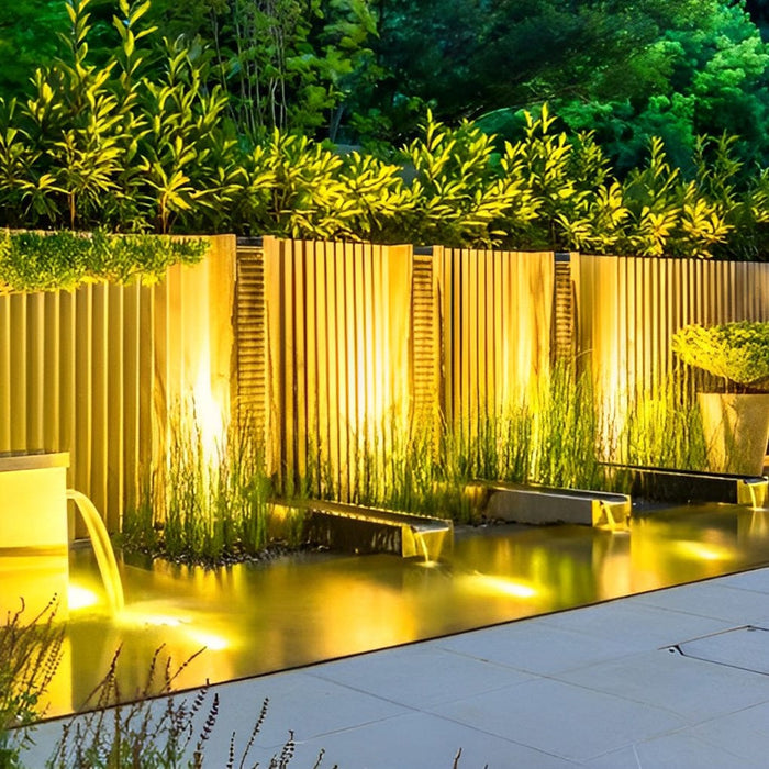 DC24V Stainless Steel Waterproof LED Underwater Fountain Lights Spotlights