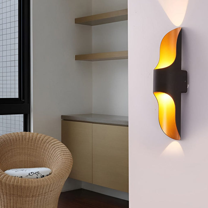Waterproof Up and Down Lights LED Modern Outdoor Wall Sconces Lighting