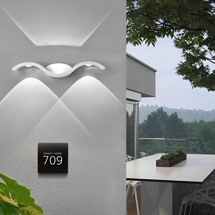 Seagull Creative Waterproof Up Down LED Lighting Outdoor Wall Lights