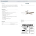 5 Blade Nickel Ceiling Fans, Home Ceiling Fan, Wood Fans-13-ErisView