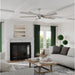5 Blade Nickel Ceiling Fans, Home Ceiling Fan, Wood Fans-3-ErisView