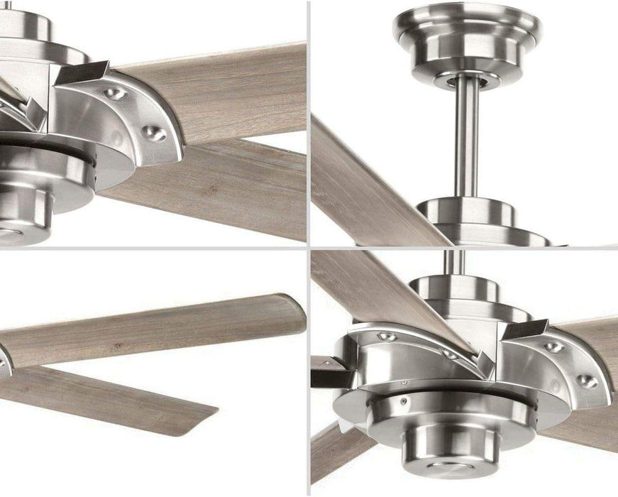 5 Blade Nickel Ceiling Fans, Home Ceiling Fan, Wood Fans-8-ErisView
