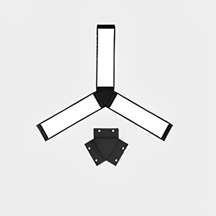 Linear Light Connector Accessories - Aluminum Pendant Office Lighting / Multi-Shape Design, Seamless Integration