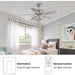 50 in. Chrome Crystal Ceiling Fan with Lights, Vintage Ceiling Fans Chandelier with Remote, 5 Reversible Wood Blades Fandelier for Bedroom Living Room-7-ErisView