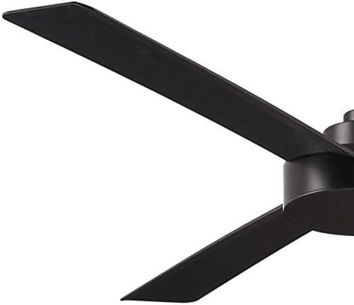 52 in. 3 Blade Ceiling Fan, Coal Black Ceiling Fan, Outdoor Ceiling Fans without Lights-5-ErisView