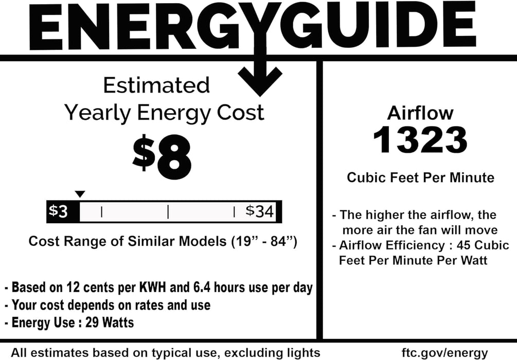 52 in. 3 Blade Ceiling Fan with Lights Remote Control, Black Reversible Quiet Ceiling Fans for Bedroom, Outdoor Fan for Patio-8-ErisView