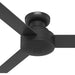 52 in. 3 Blade Ceiling Fan without Light, Matte Black Ceiling Fan, Hugger Ceiling Fans with Wall Control-12-ErisView