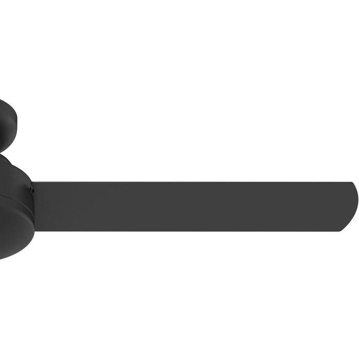 52 in. 3 Blade Ceiling Fan without Light, Matte Black Ceiling Fan, Hugger Ceiling Fans with Wall Control-13-ErisView