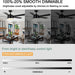 52 in. Black Ceiling Fan with Light, Quiet Ceiling Fans, Reversible Fan for Summer Winter, Indoor 5 Blade Modern Ceiling Fan-5-ErisView