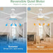 52 in. Black Ceiling Fan with Light and Remote for Bedroom Living Room Kitchen, Dimmable Reversible Quiet Ceiling Fans, 5 Blades Outdoor Fan for Patio-24-ErisView