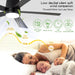 52 in. Black Flush Mount Ceiling Fan with Light, Dimmable Silent Reversible Fan in Winter Summer with Timer for Courtyard Porch Garage-5-ErisView