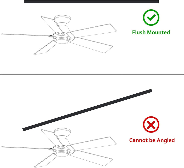 52 in. Black Gold Smart Wi-Fi LED Ceiling Fan and Light, Smart Fans with Remote and APP Control, Compatible with Alexa Google Assistant Siri Shortcut-6-ErisView