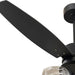 52 in. Black Modern Ceiling Fan with Light and Remote Control, 3 Blades Reversible Ceiling Fan-5-ErisView