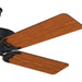 52 in. Black Outdoor Fan, Indoor Outdoor Ceiling Fans with Pull Chain Control, Hugger Ceiling Fans-11-ErisView