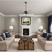 52 in. Bronze Ceiling Fan, Ceiling Fan with LED Light Kit and Pull Chain, Hugger Ceiling Fan with Light-3-ErisView