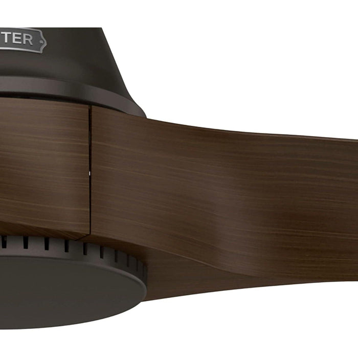 52 in. Bronze Ceiling Fan, Hugger Ceiling Fans, Wood Fans-11-ErisView