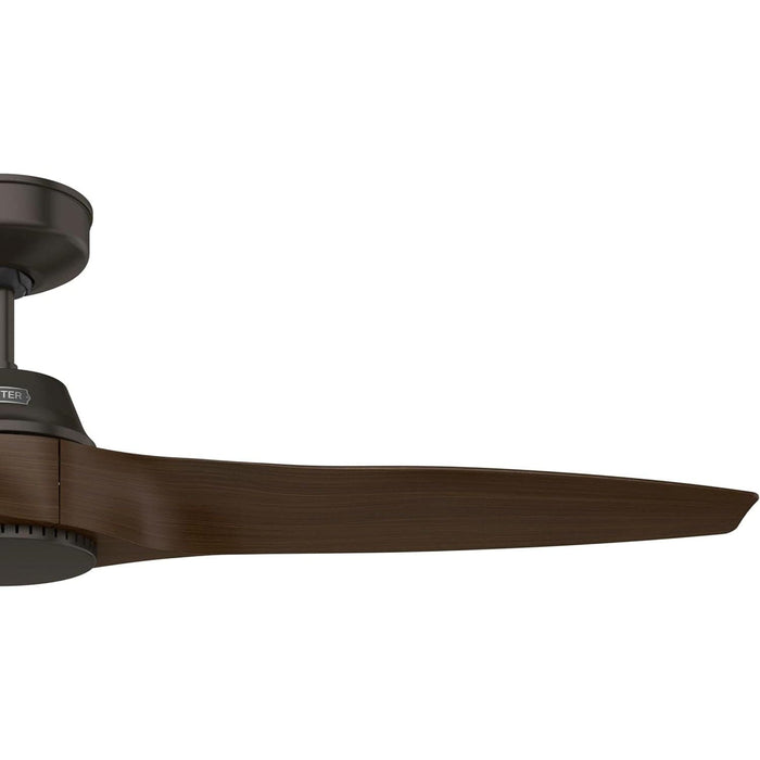 52 in. Bronze Ceiling Fan, Hugger Ceiling Fans, Wood Fans-13-ErisView