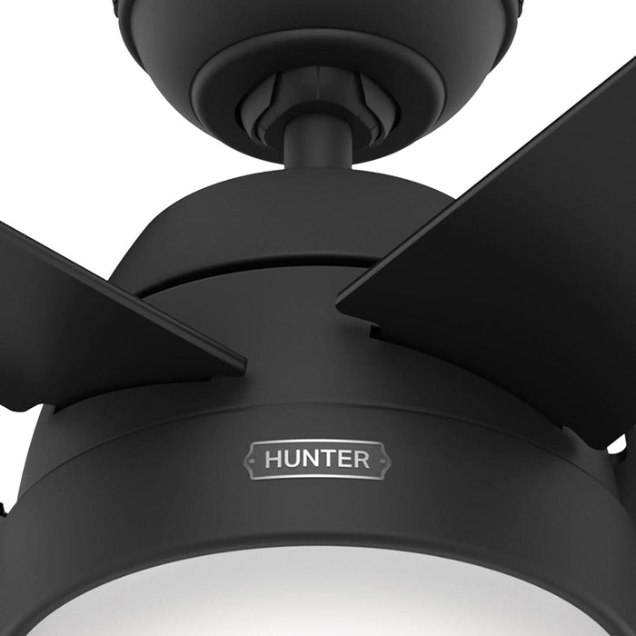 52 in. Bronze Unique Ceiling Fans with Lights Kit and Pull Chain, Hugger Ceiling Fan with Light-2-ErisView