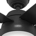 52 in. Bronze Unique Ceiling Fans with Lights Kit and Pull Chain, Hugger Ceiling Fan with Light-2-ErisView