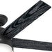 52 in. Bronze Unique Ceiling Fans with Lights Kit and Pull Chain, Hugger Ceiling Fan with Light-8-ErisView