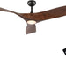 52 in. Brushed Nickel Ceiling Fan with Remote, Modern Reversible Quiet Ceiling Fan for Kitchen Bedroom Living Room-25-ErisView