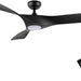 52 in. Brushed Nickel Ceiling Fan with Remote, Modern Reversible Quiet Ceiling Fan for Kitchen Bedroom Living Room-34-ErisView
