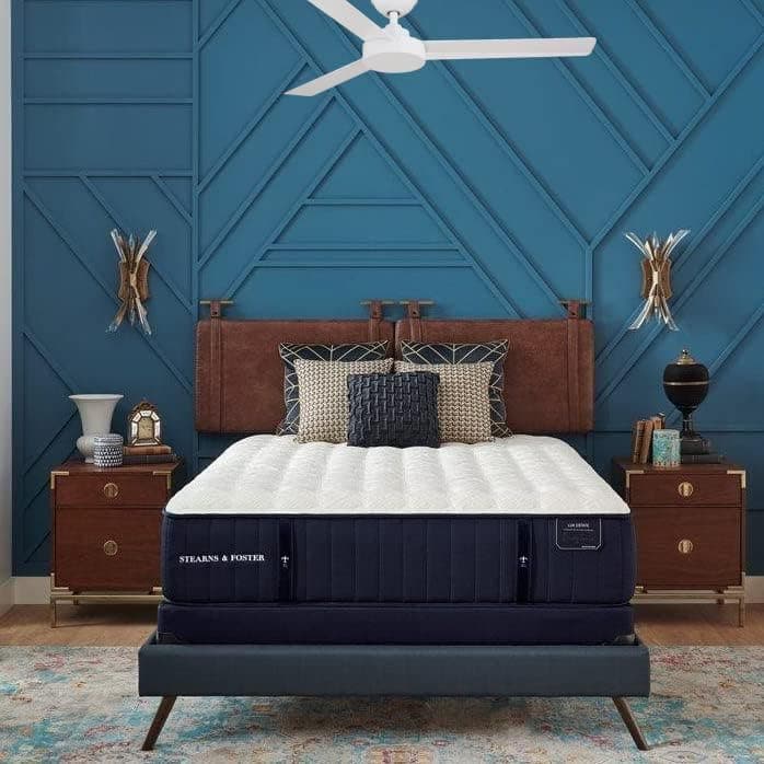 52 in. Ceiling Fan, Flat White 3 Blades Ceiling Fan, Contemporary Fans-9-ErisView