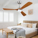 52 in. Ceiling Fan Lights with Remote Control, Reversible Modern Ceiling Fan for Patio Living Room Bedroom Office-3-ErisView