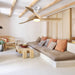 52 in. Ceiling Fan NO Light, Indoor Outdoor Ceiling Fan with Remote Control, Reversible Wood Ceiling Fan for Bedroom Living Room, Outdoor Fan for Patio-9-ErisView