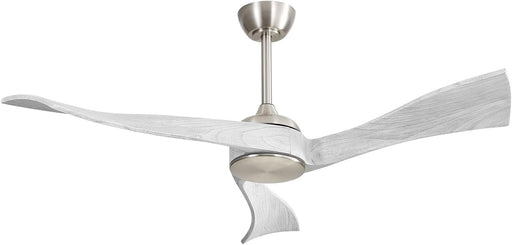 52 in. Ceiling Fan NO Light, Indoor Outdoor Ceiling Fan with Remote Control, Reversible Wood Ceiling Fan for Bedroom Living Room, Outdoor Fan for Patio-1-ErisView