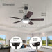 52 in. Ceiling Fan, Outdoor Ceiling Fan with Light and Remote, LED Modern Outdoor Silver Ceiling Fan, Indoor Wood Ceiling Fan with Bright Light-11-ErisView