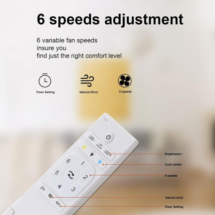 52 in. Ceiling Fan, Outdoor Ceiling Fan with Light and Remote, Outdoor Ceiling Fan with Light, Dimmable Quiet Ceiling Fans, Reversible Wood Blades-20-ErisView