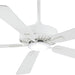 52 in. Ceiling Fan, Recessed Ceiling Fan, LED White Ceiling Fan-1-ErisView
