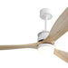 52 in. Ceiling Fan with Light, Indoor Outdoor Ceiling Fans with Remote, Wood Reversible Quiet Ceiling Fans-10-ErisView