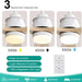52 in. Ceiling Fan with Light, Indoor Outdoor Ceiling Fans with Remote, Wood Reversible Quiet Ceiling Fans-13-ErisView