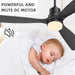 52 in. Ceiling Fan with Light Remote Control, Outdoor Wood Ceiling Fan,Beautiful Ceiling Fans-28-ErisView
