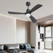 52 in. Ceiling Fan with Light Remote Control, Outdoor Wood Ceiling Fan,Beautiful Ceiling Fans-30-ErisView