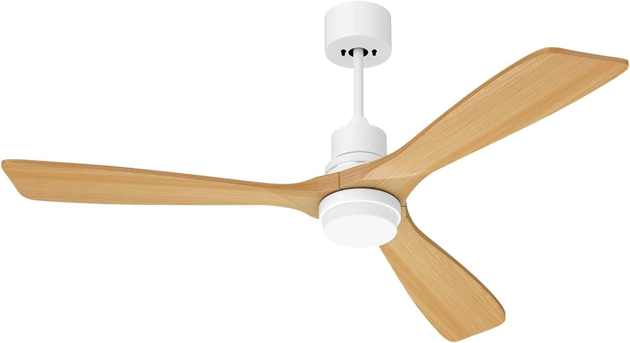 52 in. Ceiling Fan with Light Remote Control, Outdoor Wood Ceiling Fan,Beautiful Ceiling Fans-39-ErisView