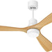 52 in. Ceiling Fan with Light Remote Control, Outdoor Wood Ceiling Fan,Beautiful Ceiling Fans-39-ErisView