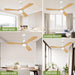 52 in. Ceiling Fan with Light Remote Control, Outdoor Wood Ceiling Fan,Beautiful Ceiling Fans-45-ErisView