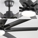 52 in. Ceiling Fan with Light Remote and Dimmable LED Light, Modern Farmhouse Natural Wood Ceiling Fan, Glam Ceiling Fan-38-ErisView