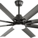 52 in. Ceiling Fan with Light Remote and Dimmable LED Light, Modern Farmhouse Natural Wood Ceiling Fan, Glam Ceiling Fan-41-ErisView